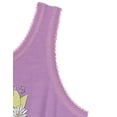 thumbnail image 3 of Disney Tangled Rapunzel Sleeveless Romper With Skirt Overlay Toddler to Big Kid, 3 of 4
