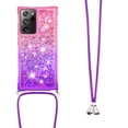 thumbnail image 3 of Funda para Samsung Galaxy Note 20 Ultra 5G Brillantina Líquida Divertida Reluciente y con Cristales en Movimiento Cuerpo Cruzado con Cordón Ajustable, 3 of 5