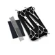 thumbnail image 1 of Kit de tijeras para el cuidado de perros, tijeras de entresacar de seguridad profesionales, peine, 1 of 4