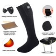 thumbnail image 3 of Heated Socks for Women Men,Foot Warmers Electric Rechargable Battery Heating Socks,Winter Cold Feet Hunting Ski Camping Hiking Riding Motorcycle Snowboating Thermal Warm Socks, 3 of 3