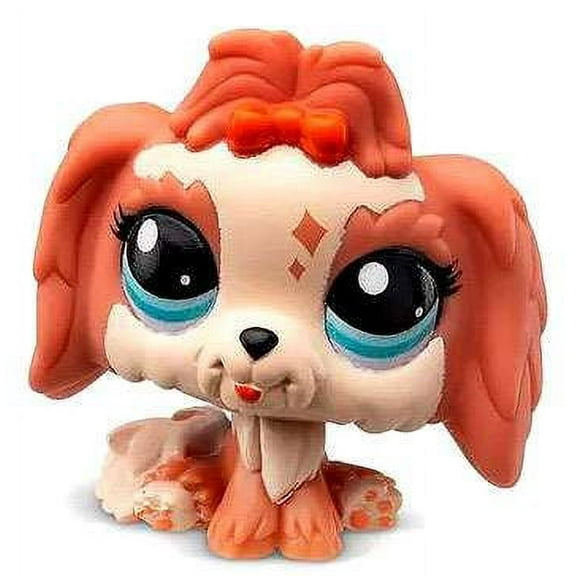 Hasbro Littlest Pet Shop Brown Lhasa Apso Dog Mini Figure, Generation 7, 2024 Edition