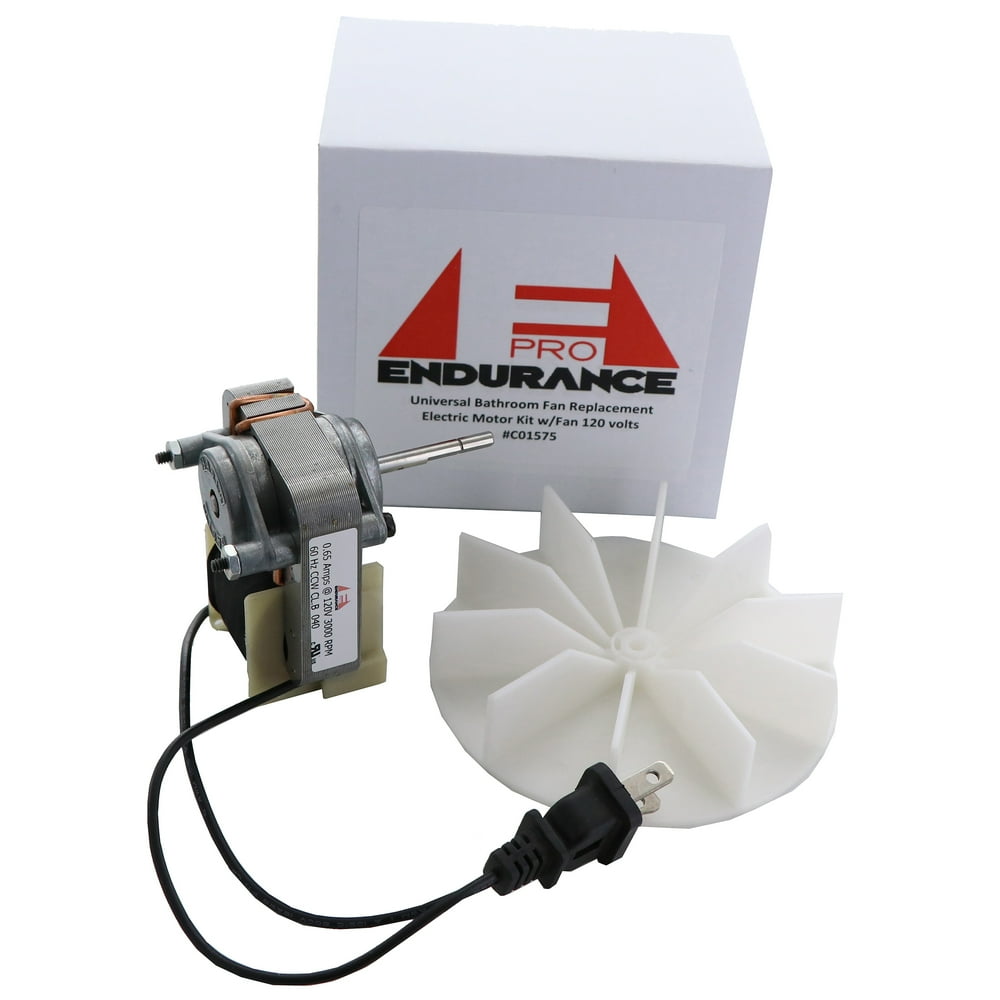 Endurance Pro Universal Bathroom Vent Fan Motor Complete Kit