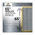 thumbnail image 6 of Classic Steel Storage Shed, 10X12, Flute Grey, 6 of 18