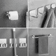 thumbnail image 3 of 15 Pzs Juego Sets De Accesorios Para Baño Toallero PLATA, 3 of 5