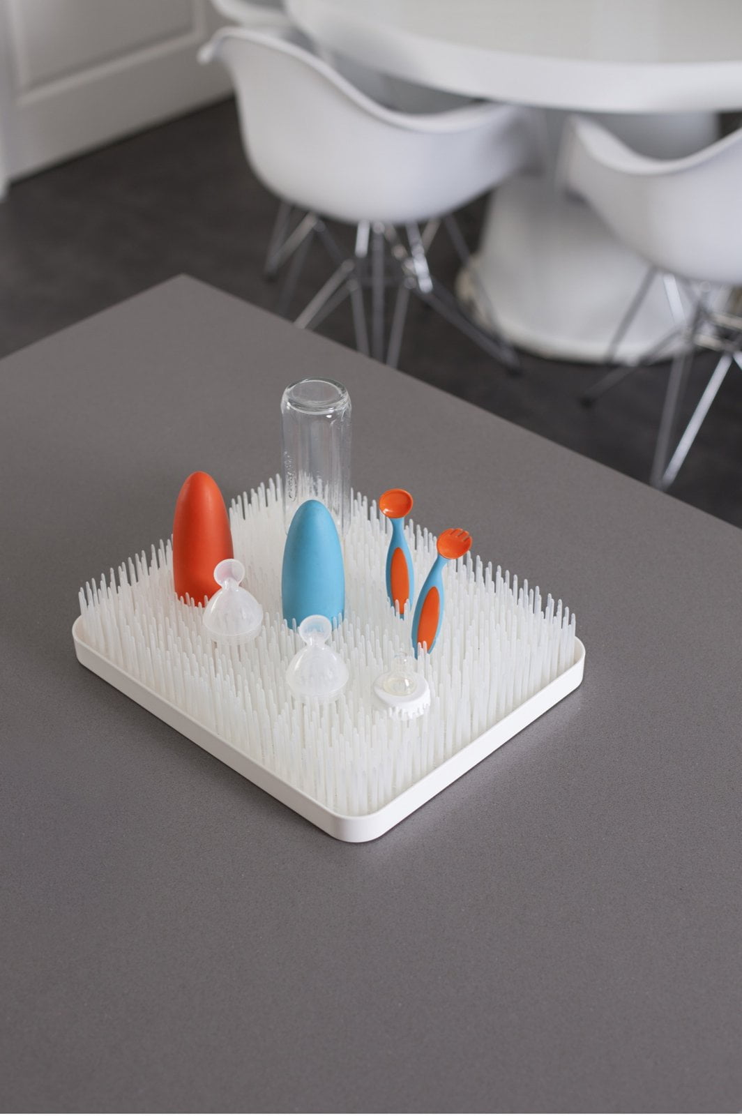 Boon Lawn Countertop Drying Rack Winter White