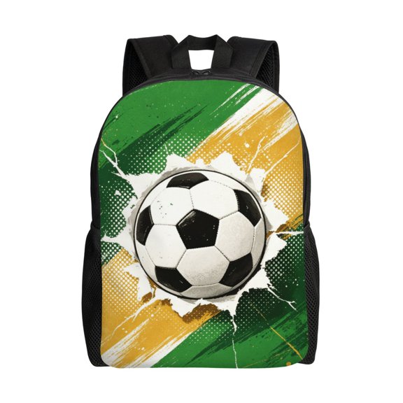 Soccer Backpacks Travel Laptop Backpack Lightweight Bookbags Casual Daypack