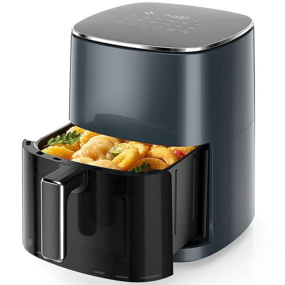 Air Fryer Sweetcrispy, 6 litros, 12 en 1, 400 °F, Rapid Air, color gris