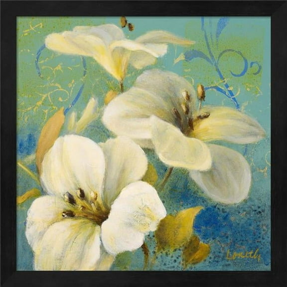 Metaverse R870638-0120000-AEAAAAEAN4 13.25 x 13.25 in. Bahama Breeze II Framed Wall Art by Lanie Loreth