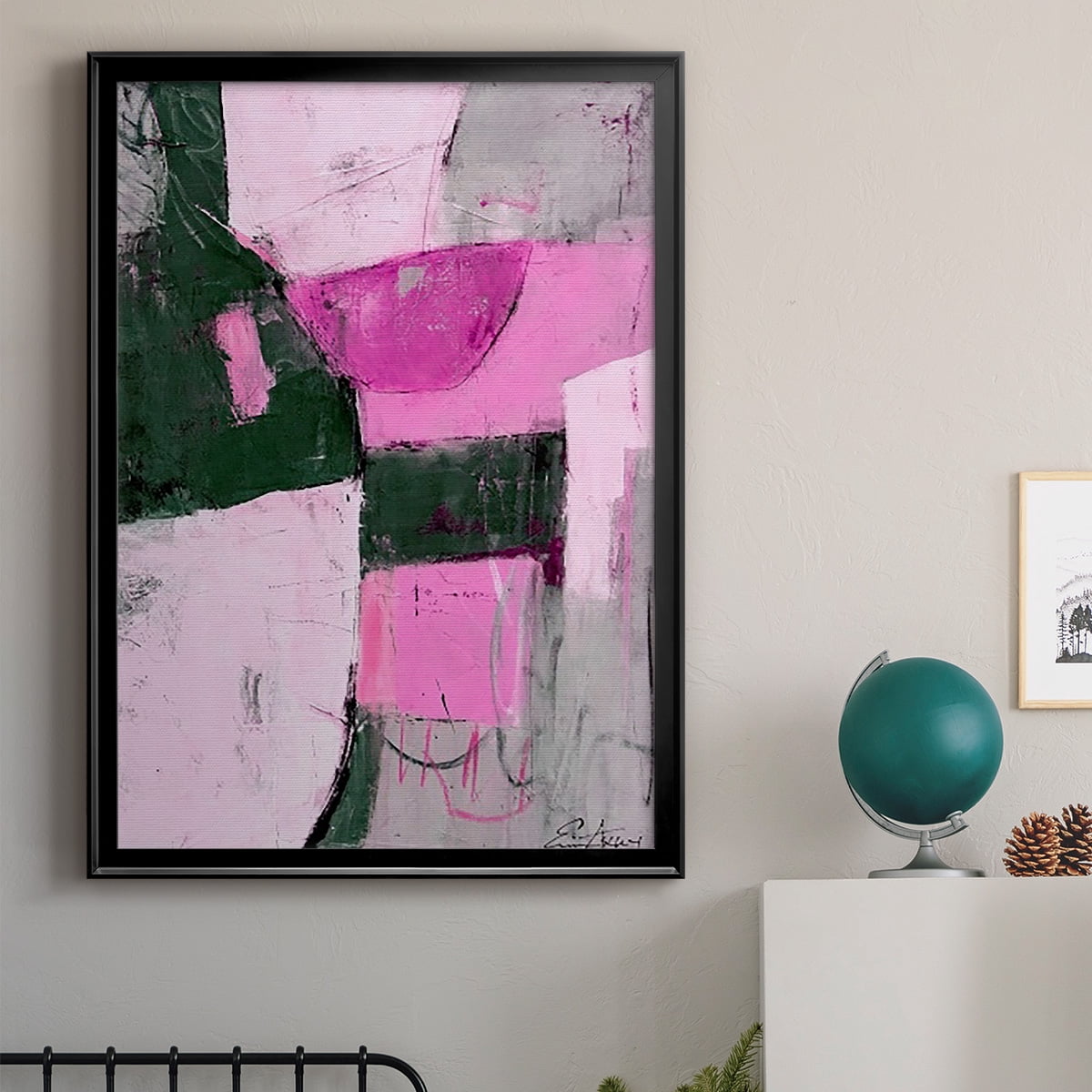 Party Mixer I Premium Framed Print, in Gold, Black, or Silver - Ready to Hang