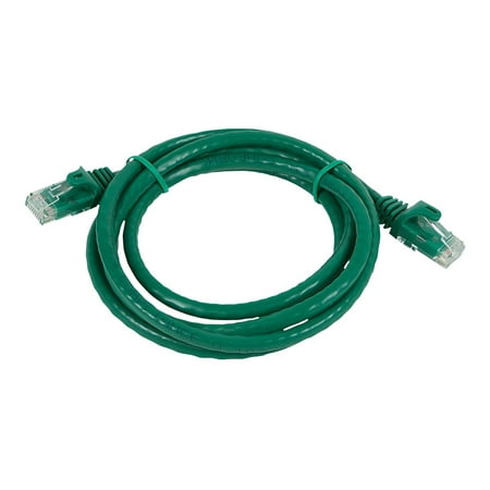 UPC: 0757901812118 | Monoprice FLEXboot Series – Network cable – RJ-45 (M) to RJ-45 (M) – 10 ft – UTP – CAT 5e – molded  snagless  stranded – green