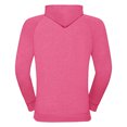 thumbnail image 3 of Russell - Sudadera con capucha y cremallera para hombre (Rosa Jaspeado), 3 of 5