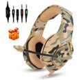 thumbnail image 1 of Auriculares para juegos PS4, compatibles con Xbox One, Nintendo Switch, auriculares estéreo con cancelación de ruido ONIKUMA K1 con micrófono, control de volumen para PC, teléfono, con, 1 of 5