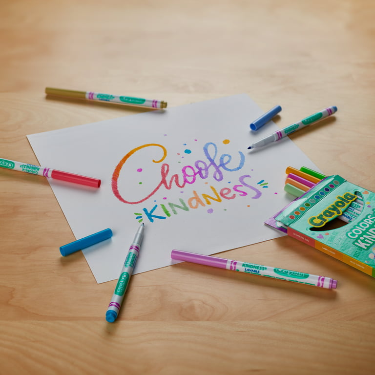 Crayola Markers for Hand Lettering Compared to International Pens