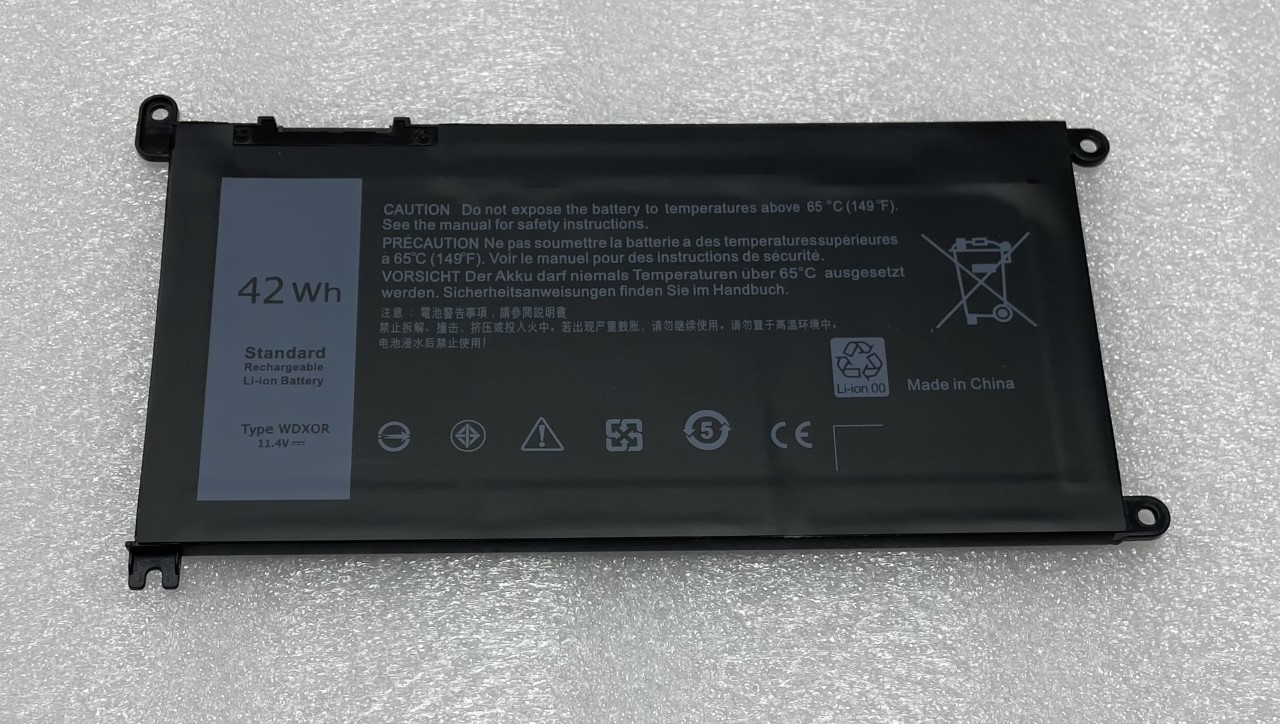 New Compatible Dell FC92N WDX0R WDXOR 3CRH3 T2JX4 Battery 42Wh