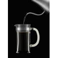 thumbnail image 3 of Bodum 34oz Caffettiera French Press Coffeemaker, Plastic, White, 3 of 8