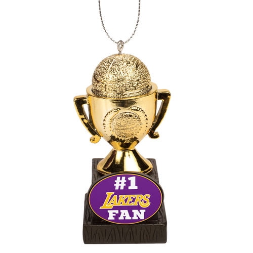 Los Angeles Lakers Trophy Ornament Walmart Com Walmart Com
