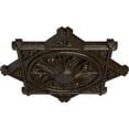 thumbnail image 3 of 38 1/4"OD x 1 1/2"P Antilles Ceiling Medallion (Fits Canopies up to 6"), Hand-Painted Stone Hearth Crackle, 3 of 6