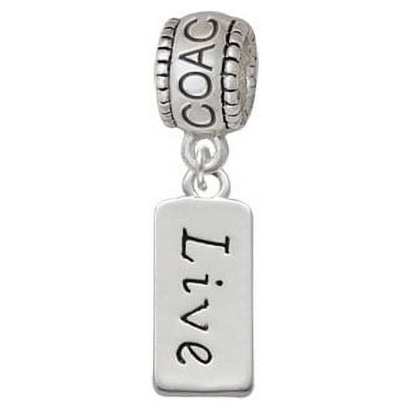 Live - Coach Charm Bead