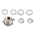 thumbnail image 2 of 8pcs Set Watch Movement  Base Holder,Watchmaker Watch Repair Tool Kit,Stainless Steel Silver Watch Repair Maintain Tools For BZ 2000, Professional Watch Battery Replacement Tool, 2 of 8