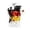 02 Polos-Black, variant on 2026 Germany Soccer Fan T-Shirt, Quick Dry Polyester for Sports Events