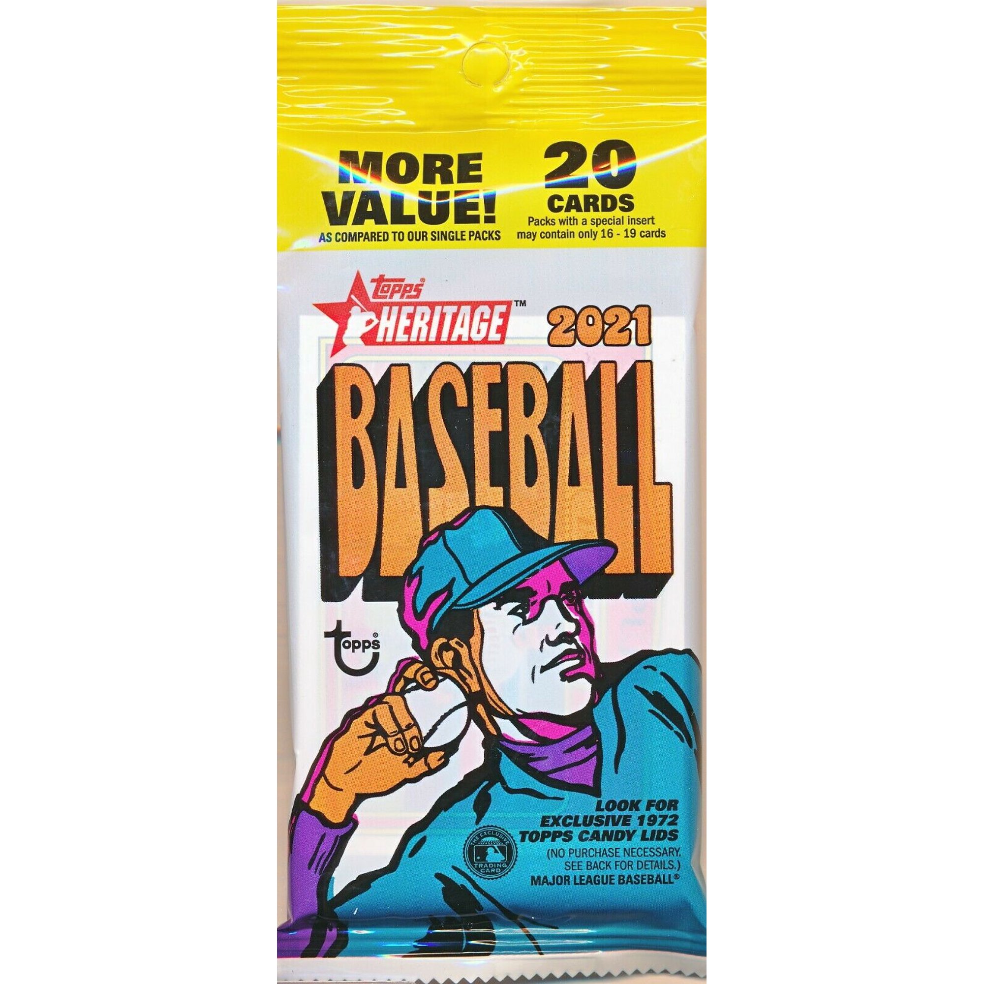 2021 Topps Heritage Baseball Fat Pack