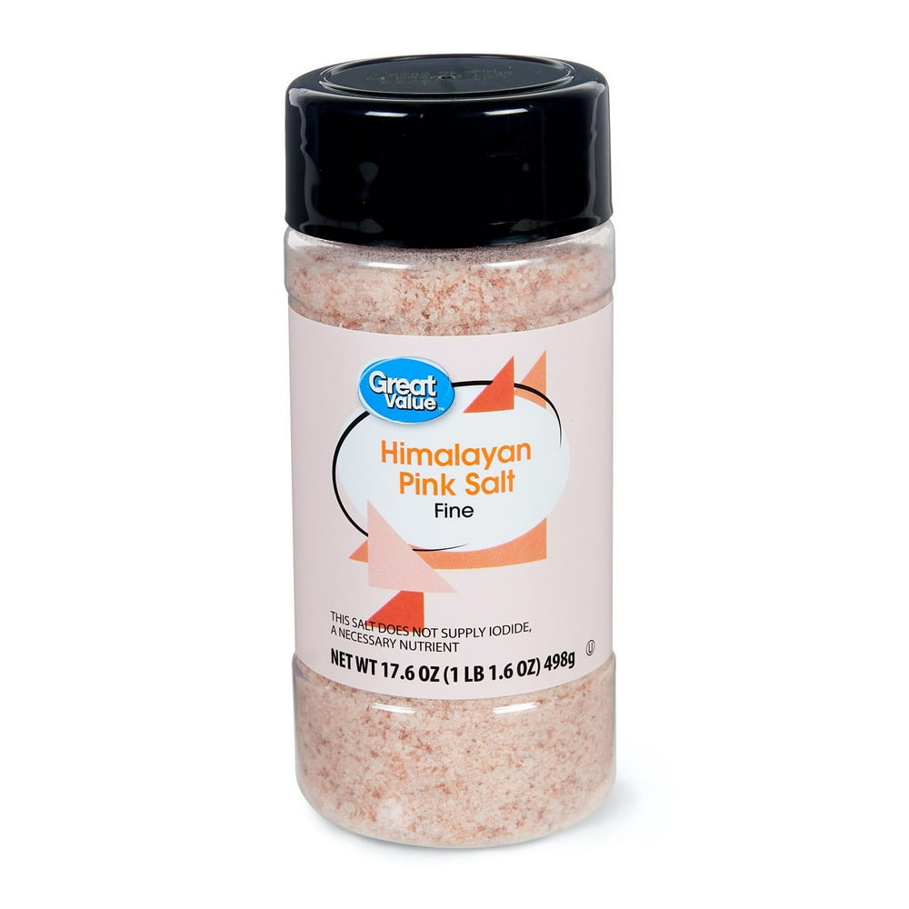 Great Value Fine Himalayan Pink Salt, 17.6 oz
