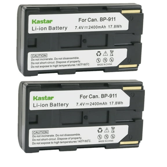 Kastar 2-Pack BP-911 / BP-915 Battery 7.2V 2400mAh Replacement for Phase One XF 70301, Riegl FG21-P Riegl FG21P, Phase One IQ, Phase One Laser IQ, Phase One IQ3, Phase One IQ4, Phase One P25