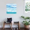 thumbnail image 3 of Art.com Cerulean Sea II Stretched Canvas Print Wall Art by Victoria Borges, 30" x 30", 3 of 4