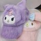 thumbnail image 2 of Sanrio-gorra de béisbol de felpa Hello Kitt para niños, gorro de invierno cálido de felpa Kawaii, gorro con visera Kuromi, Otoño e Invierno, 2 of 4