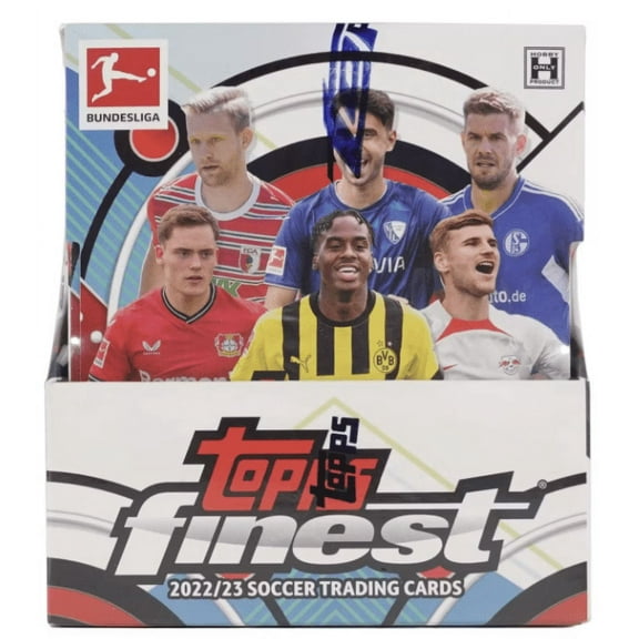 2022-23 Topps Finest Bundesliga Soccer Hobby Box