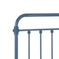 thumbnail image 2 of Weston Home Nottingham Metal Twin Bed, Blue Steel, 2 of 10