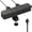 40W Total - Black, variant on Flat Plug Desk Clamp Power Strip 10FT, 24W Total Charging Station, Desk Edge Mount Power Strip 9 AC Outlets 8 USB Ports Surge Protector, Fit 1.7" Tabletop Edge, Home Office Accessories