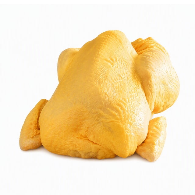 Pollo entero fresco sin cortar por kg peso aprox por pieza