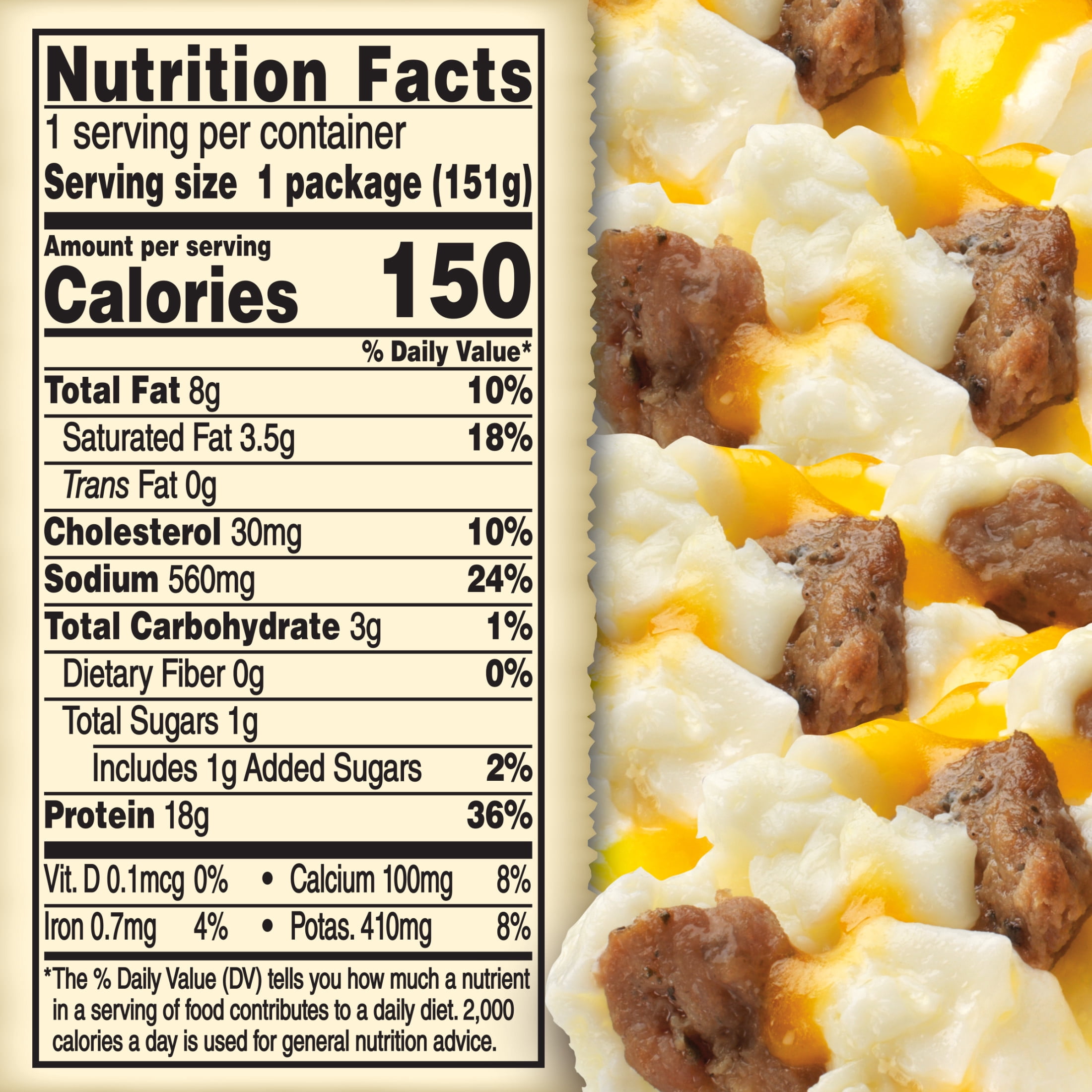 Jimmy Dean Simple Scrambles Cup, Egg Whites, Turkey Sausage and Cheddar Cheese, 5.35 oz