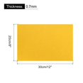 thumbnail image 2 of Soft Felt Sheets Fabric Craft Sheets Yellow 12 x 8 Inch 24 Pcs, 2 of 6