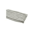 thumbnail image 6 of INSPIRE CHIC Women's Ruffled Cuff Over Knee Length Ribbed Knitted Leg Warmers Light Gray-Printed, 6 of 6