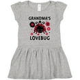 thumbnail image 3 of Inktastic Valentine's Day Grandma's Lovebug Girls Toddler Dress, 3 of 5