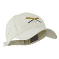 thumbnail image 5 of Small Crossed Bats and Ball Embroidered Cap - Stone OSFM, 5 of 5