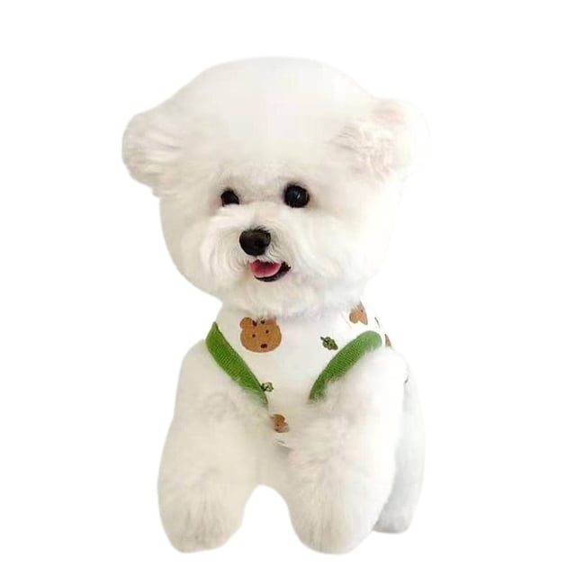 Chaleco De Verano Para Perros, Estampado De Animales De Dibujos Animados, Ropa Bonita Para Perros, Camiseta Para Mascotas Sweethay PT002650-10