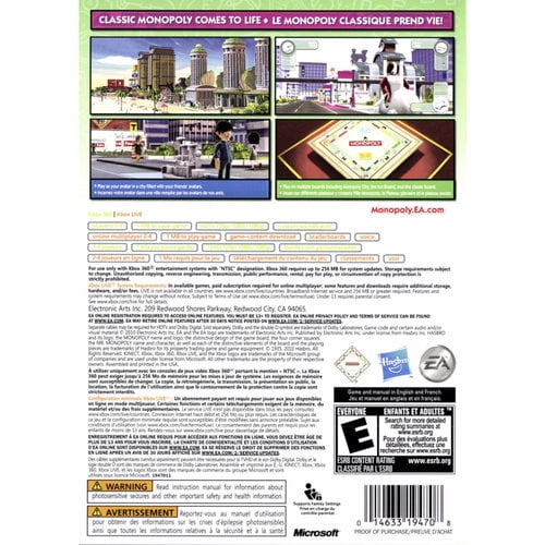 marca Arena Pericia Monopoly Streets - Xbox 360 - Walmart.com
