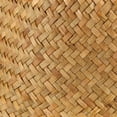 thumbnail image 4 of Cesta de almacenamiento plegable con asas hecha de algas marinas para decoración de habitaciones o macetas, 4 of 8