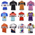 thumbnail image 2 of Camiseta de ciclismo retro Molteni Top de verano de manga corta con cremallera completa PDM Z Magicreme, 2 of 5