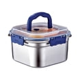 thumbnail image 1 of Food Storage Solutions For Stainless Steel ABS Material Simplistic Design Storage Container For And Kitchen Organization Candy Containers Clear Canister Marinade Container Rice Storage Kitchen, 1 of 4
