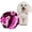 Fantasy pink, variant on Snuffle Ball for Large Dogs, Pet Snuffle Ball, Puzzle Sniffing Interactive Dog Ball for Blind Dogs Training Stress Relief Dog Enrichment Toys Treat Machine Washable