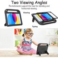 thumbnail image 4 of SUPNICE Kids Case with Built-in Screen Protector for New iPad 11-inch (A16) 2025 / iPad 10th Generation 2022(10.9 inch) with Shockproof Handle Stand Case for iPad 11/10.9 Inch,Black, 4 of 8