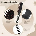 thumbnail image 5 of 30 Packs Hair Brushes for Homeless, Hair Brush in Bulk for Women Curly Wet Dry Hair Styling Detangling, Suitable for Travel Homeless Shelter Airbnb Hotel Nursing Home Charity Church, 5 of 6