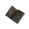 thumbnail image 4 of Men's Trifold Wallet Genuine Leather Credit Card Holder Wallet For Women Men,Small Front Pocket Wallet Male Purse  Slim Tri-Fold Wallet Fathers Day Gifts Birthday And Valentine's Day Gift For Him Her, 4 of 8