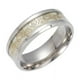 thumbnail image 1 of Anillo de acero de titanio luminoso, joyería para hombre, anillo de dragón dominante, 1 of 5