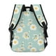 thumbnail image 4 of Balery Floral Daisy Mochila Escolar Impresa, Mochila Ligera para Viajes Casual, Mochila Duradera y Cómoda Multifuncional, Mochila para Laptop-One Size, 4 of 5