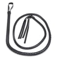 thumbnail image 4 of Látigo negro de piel sintética, accesorios de disfraz tejidos de 61 pies, látigos de piel de vaca de 1 pieza para caballo, 4 of 5